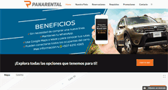 Desktop Screenshot of panarental.com