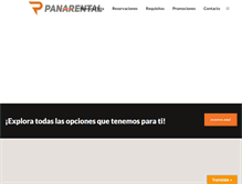 Tablet Screenshot of panarental.com